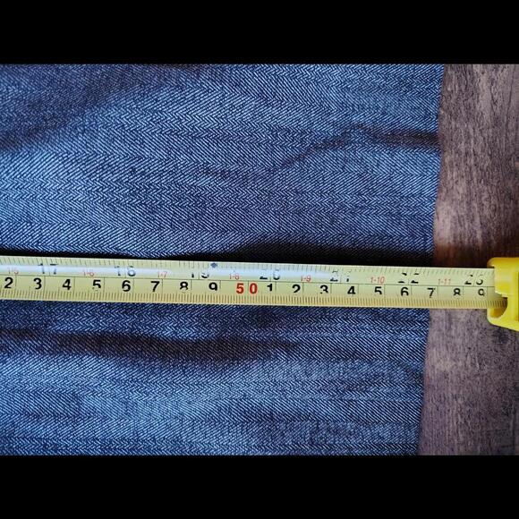 Mossimo Herringbone Pencil Skirt gray 33 in business stretch - Picture 5 of 7